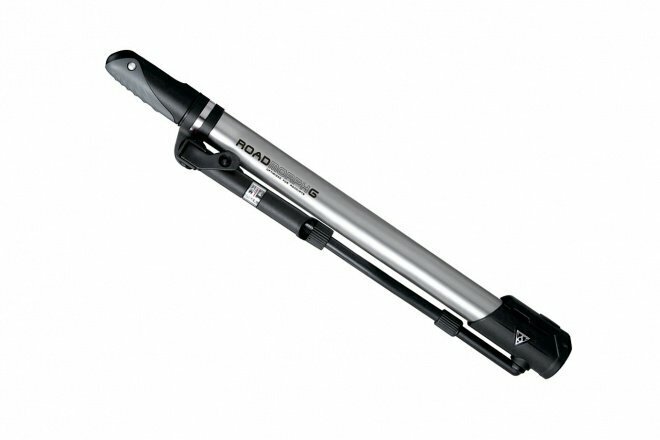 Насос шоссейный с манометром Topeak Road Morph G (черный / серебристый) - фото №4