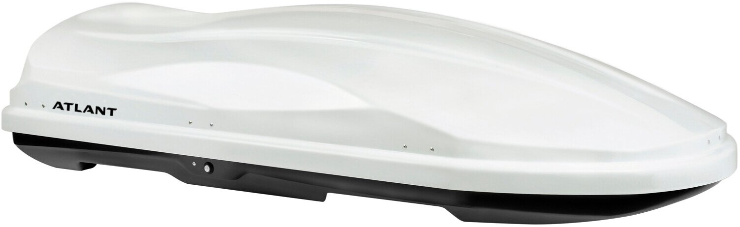 Автобокс на крышу автомобиля ATLANT Diamond 430л, белый матовый, 184x80x44