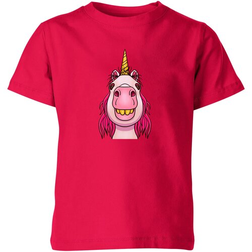 Футболка Us Basic, размер 4, розовый мужская футболка единорог unicorn l синий