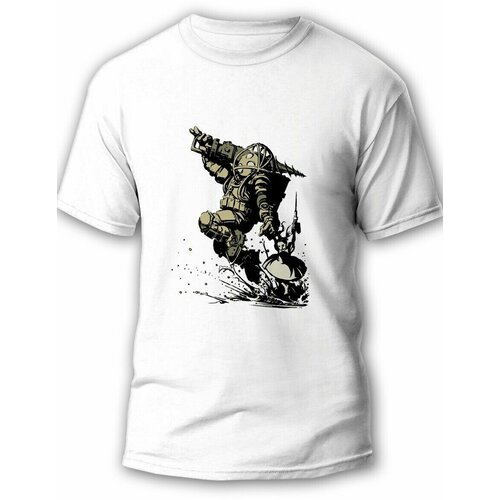 фото Футболка, размер xs, белый будь на стиле