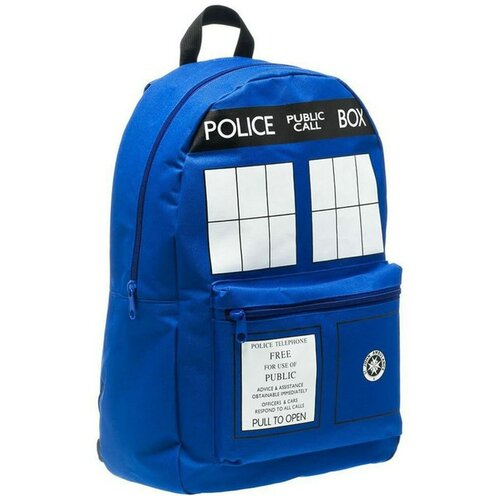 фото Рюкзак доктор кто тардис doctor who (32х13х45 см, 18,5 л) starfriend