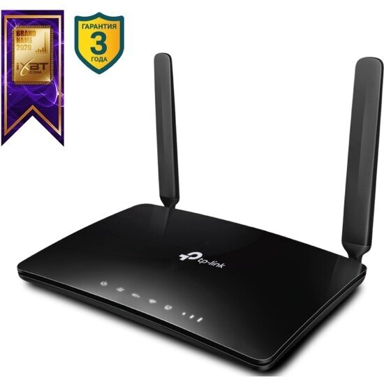 Wi-Fi роутер Tp-link Archer MR600 AC1200 4G/4G+ черный