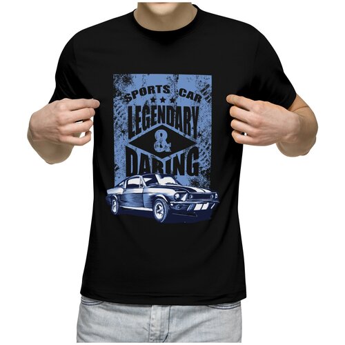 фото Футболка us basic, размер xl, черный