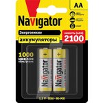 Аккумуляторные батарейки Navigator AA 94 463 серии NHR - изображение