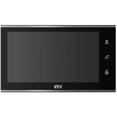 Монитор видеодомофона CTV-M4705AHD черный монитор видеодомофона ctv m4705ahd черный