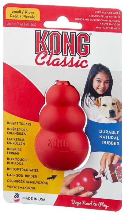 Игрушка для собак KONG Classic S (T3E)