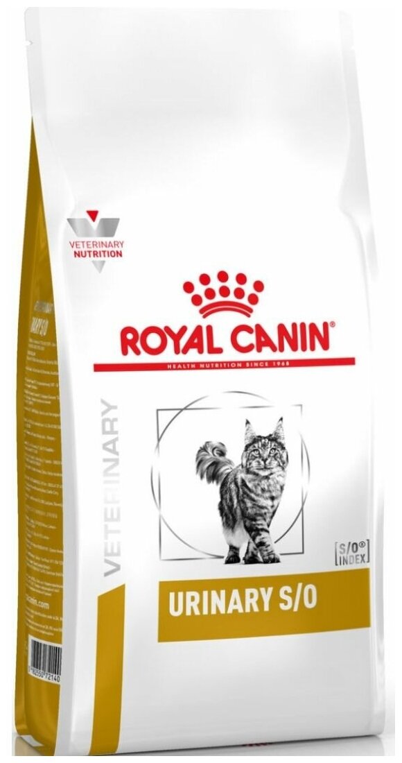 Сухой корм для кошек Royal Canin Urinary S/O LP 34 Feline (диета) при лечении и профилактике мочекаменной болезни 3,5 кг