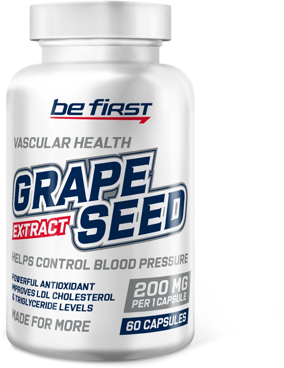 Be First Grape Seed Extract (60 капс.), 60 шт.