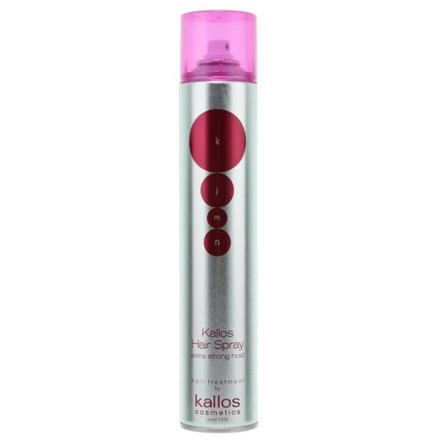 Kallos Лак для волос Extra Strong Hold Hair, экстрасильная фиксация, 750 г, 750 мл