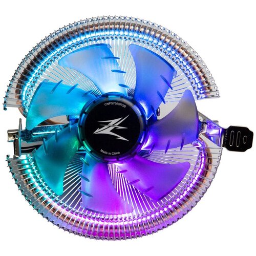 Охлаждающие устройства ZALMAN Устройство охлаждения(кулер) Zalman CNPS7600 RGB Soc-AM5/AM4/1151/1200/2066/1700 4-pin 16-27dB Al+Cu 95W 250gr LED Ret кулер zalman cnps7600 rgb tdp 95w