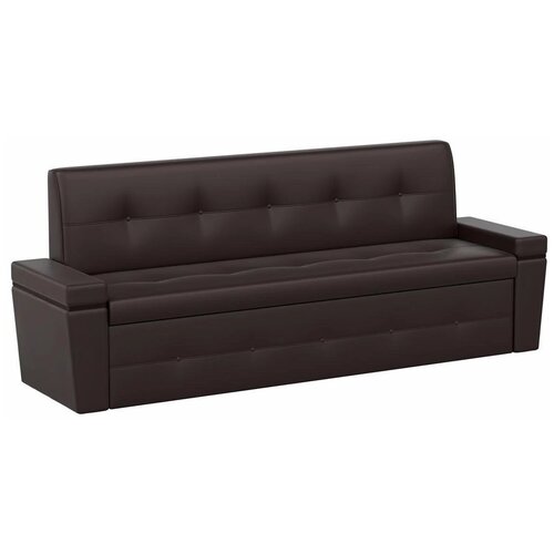 Диван кухонный Деметра со спальным местом коричневый