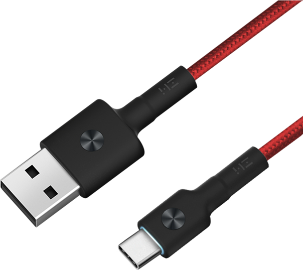 Кабель Xiaomi AL706 USB - Type-C ZMI 100cm Red - фото №7