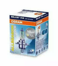 Лампа h4 12v 60/55w p43t allseason (складная картонная коробка) Osram 64193ALS