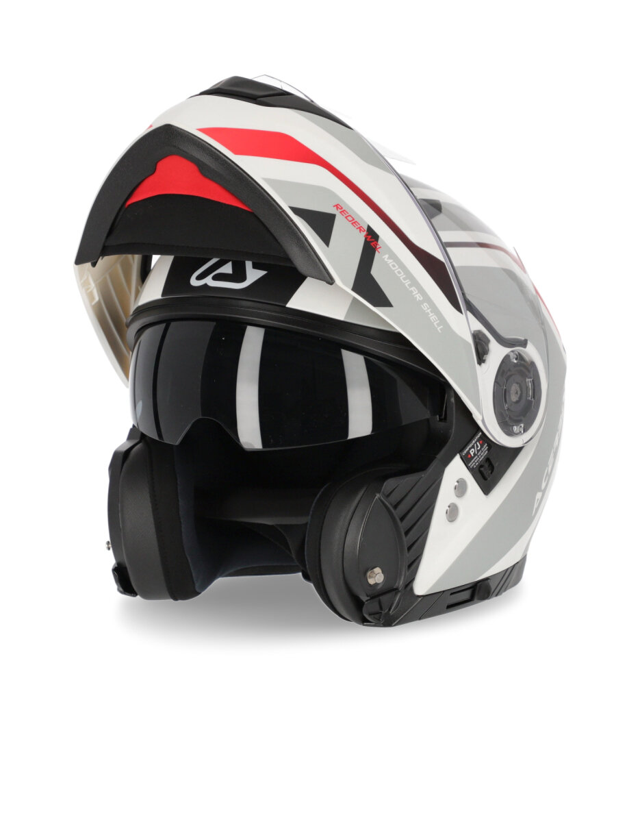 Шлем Acerbis REDERWEL White/Red XS