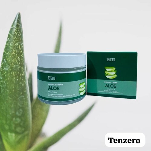 Крем Tenzero Watery Aloe Ampoule Cream 70 мл.