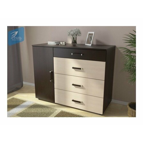 Вега К-02 Комод 4 ящика+1 створка