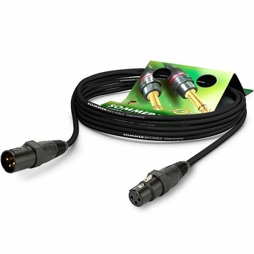 Кабель аудио 1xXLR - 1xXLR Sommer Cable SQ35U1H00-SW-SW 100.0m кабель аудио 1xxlr 1xxlr sommer cable me25 225 1h00 sw 100 0m