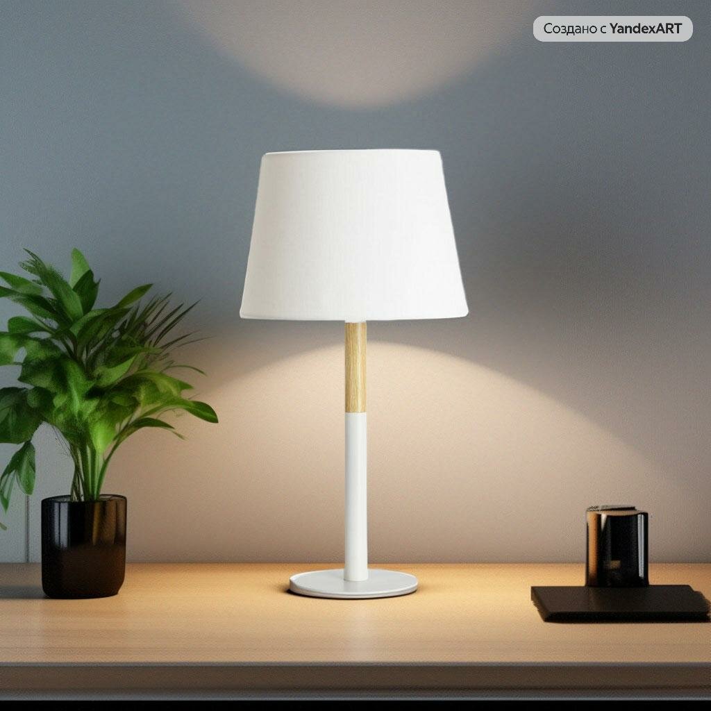 Лампа декоративная Arte Lamp Connor A2102LT-1WH E14 40 Вт