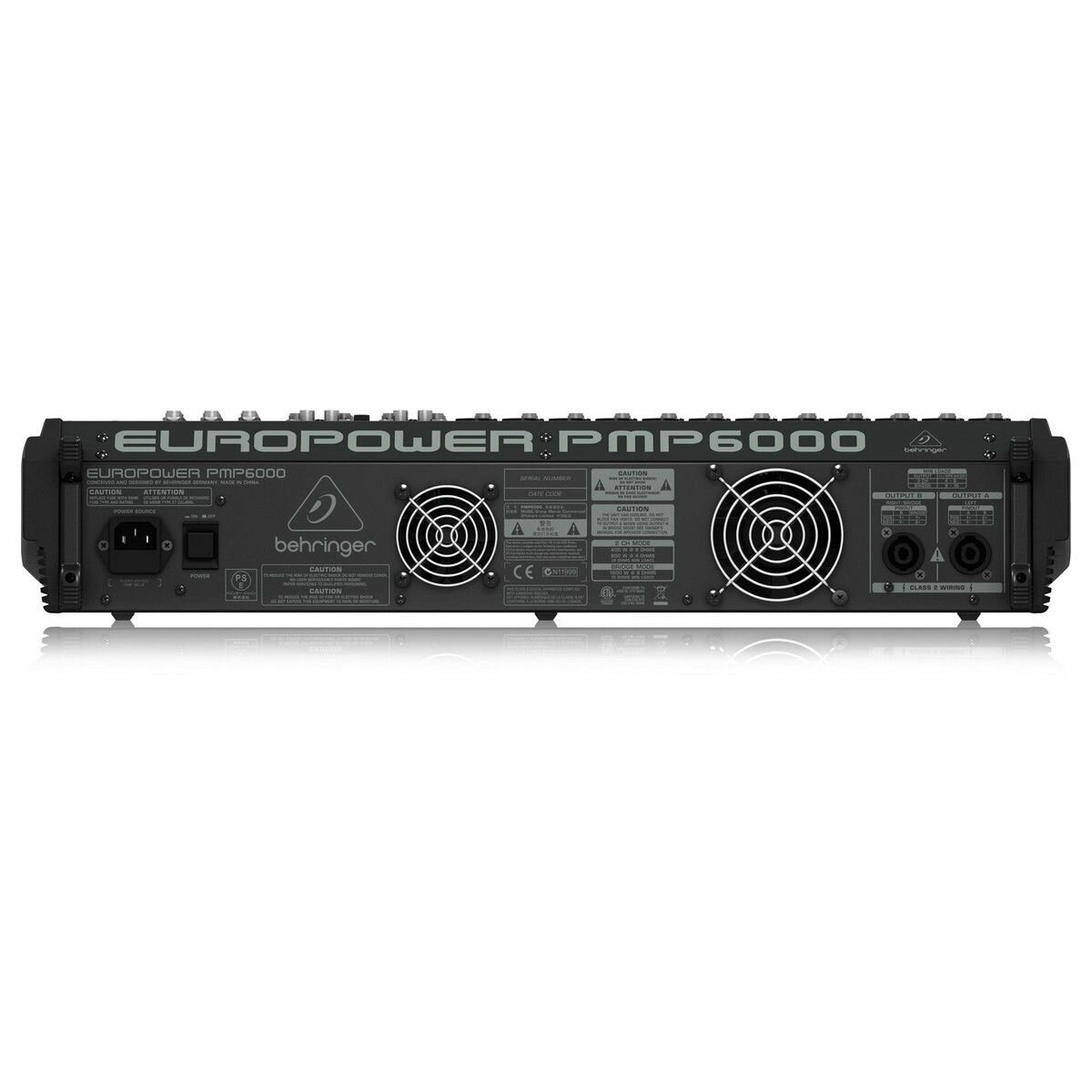 Микшерные пульты со встроенным усилителем Behringer - фото №5
