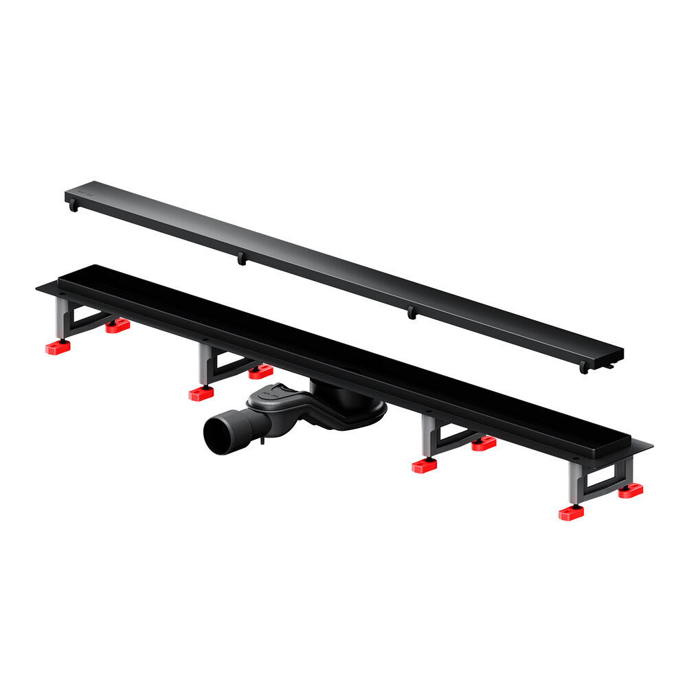 Душевой трап Am.Pm MasterFlow W01SC-U11-090-04 BM29,4х94 см, черный - фото №2