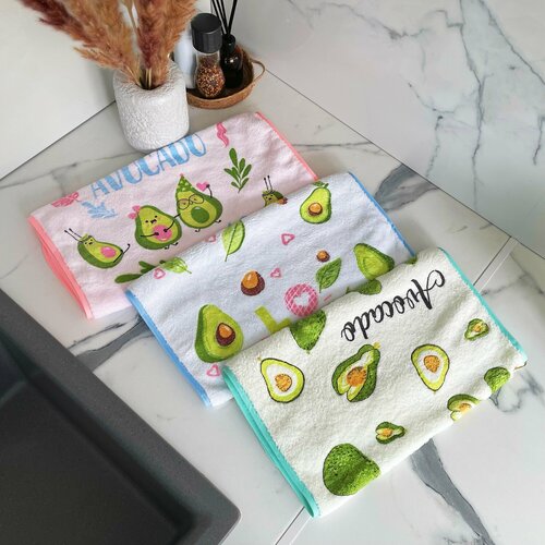 Набор полотенец кухонных из микрофибры