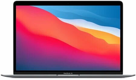 Ноутбук Apple MacBook Air 13 (2020), M1, 8/256Gb, SSD, (MGN63), Space Gray, английская раскладка — фото 1