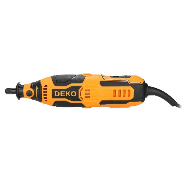 Электрический цифровой гравер DEKO DKRT350E-LCD 350 Вт, в кейсе + набор аксессуаров 43 шт — фото 1