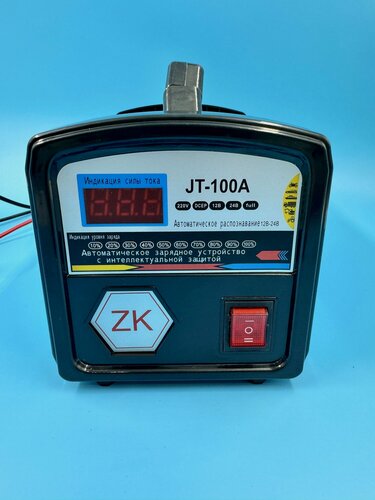 Изображение товара Профессиональное зарядное устройство 100A, зарядка АКБ 12В до 240Ач (авто, грузовики, лодки)