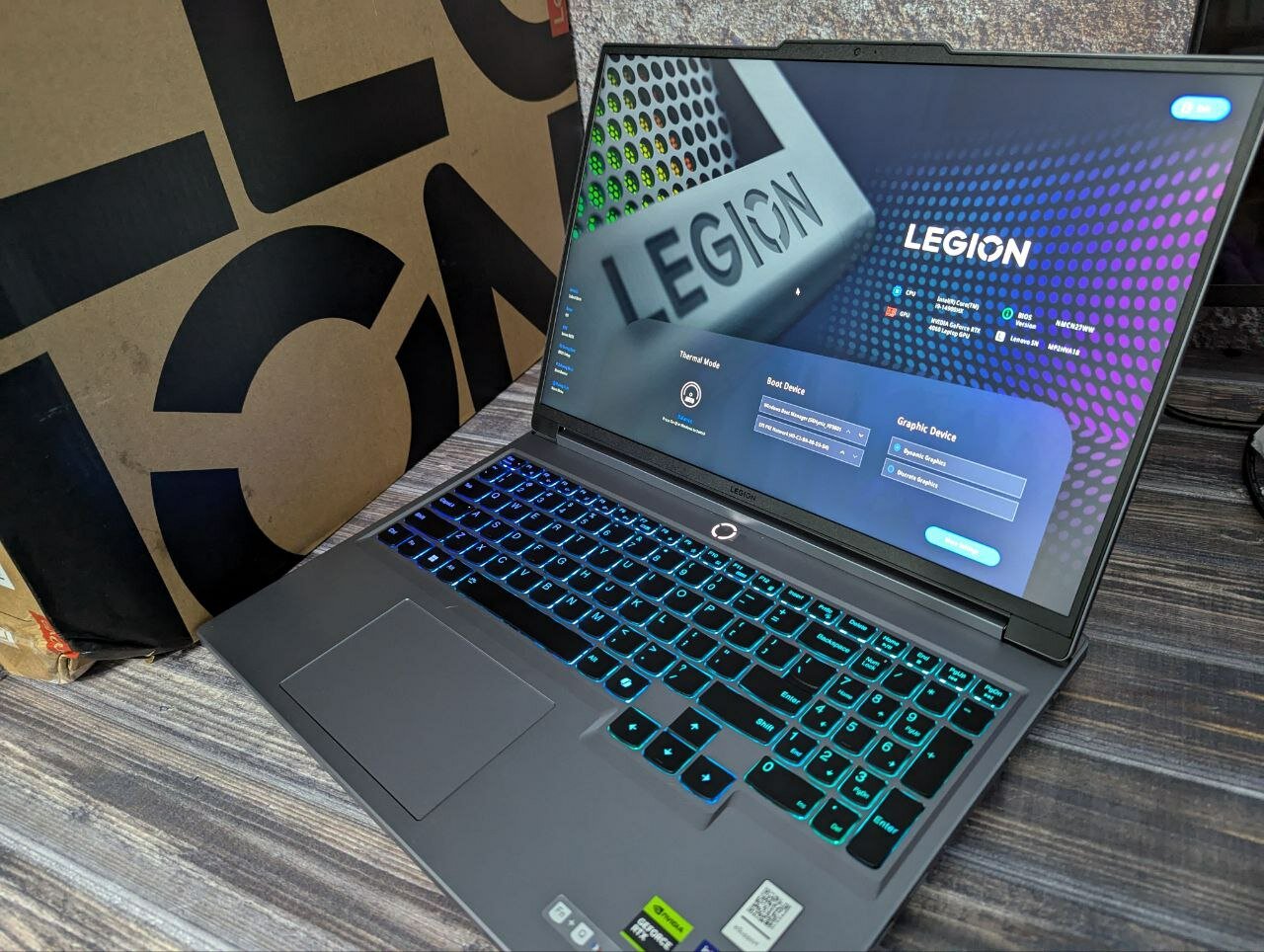 Lenovo legion 5, 14900hx, rtx 4060, 32gb, 1tb, black, usa new