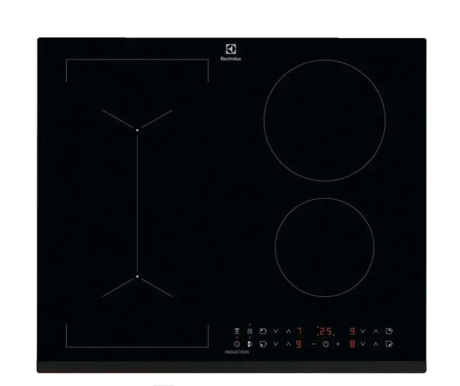 Индукционная варочная панель Electrolux LIV63431BK, независимая, черный