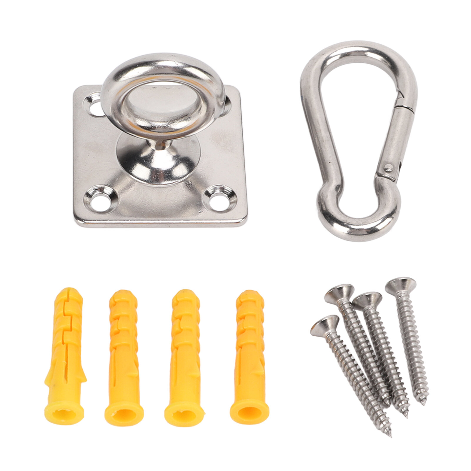 Крепление для подвесного потолка U-образные крючки прочный крюк для гамака металлическое основание для качелей