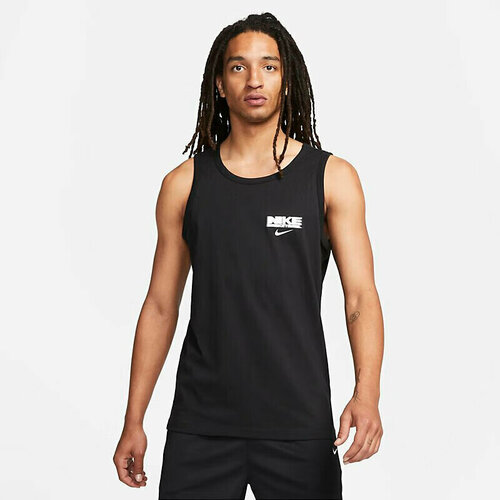фото Майка спортивная nike, размер l, black