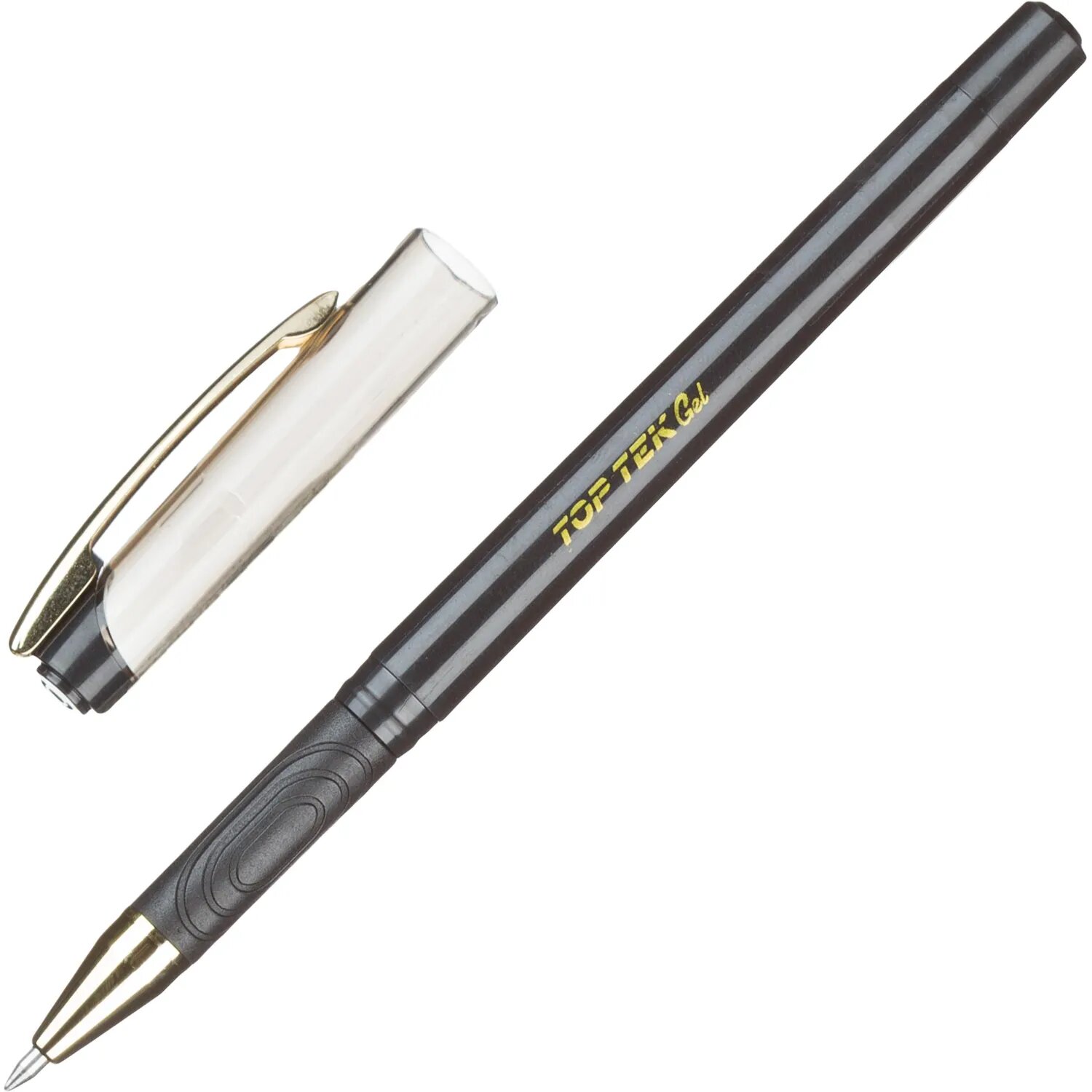 Ручка гелевая неавтомат. Unomax/Unimax TopTekGelGoldDC 0,3мм, чер, манж Unomax (Unimax)