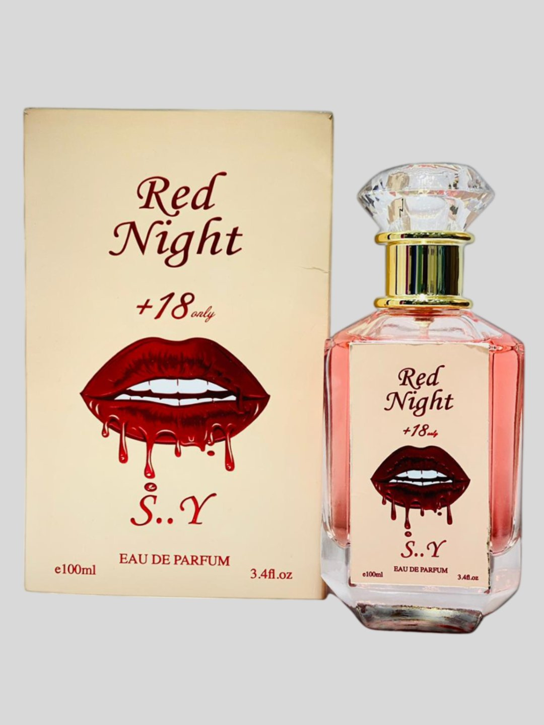 Red Night S.Y (+18) Женские духи 100 мл Стойкий вечерний аромат + Подарок 5 подводок — фото 1