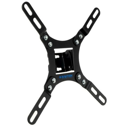 Кронштейн Kromax VEGA-8 для ТВ наклонный 15-42 30 мм от стены черный 1254₽