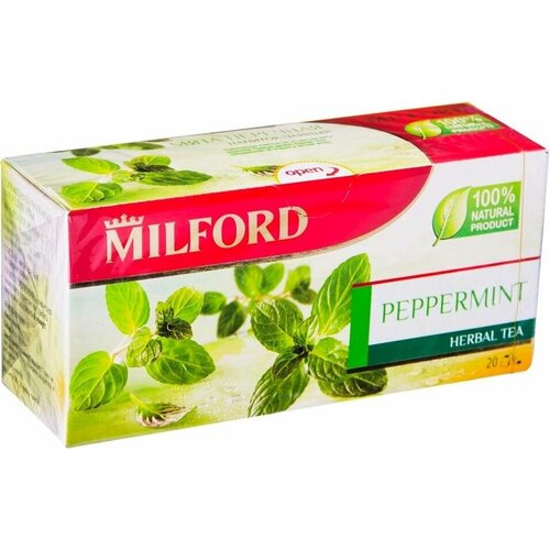 Чай травяной Milford Peppermint 20*1.5г х 3шт