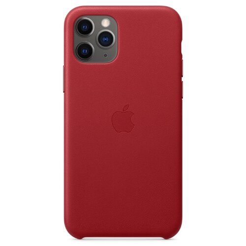 фото Чехол-накладка apple кожаный для iphone 11 pro (product)red