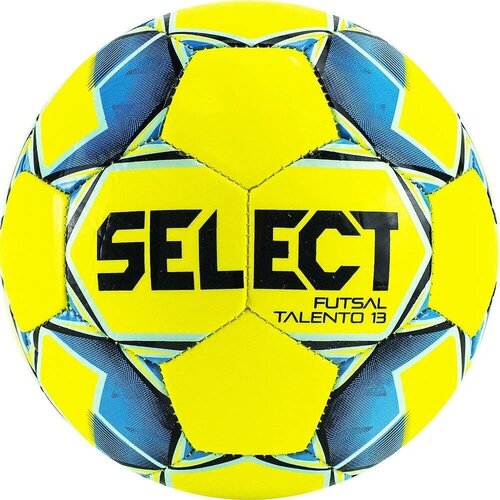 Футбольный мяч SELECT FUTSAL TALENTO 13, жел/син/гол/чер, U-13