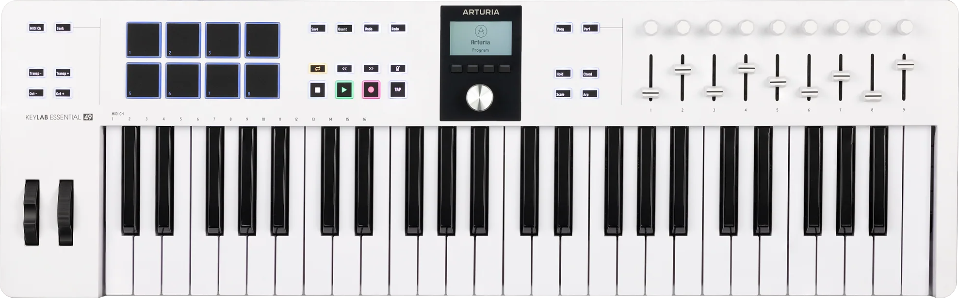 MIDI-клавиатура Arturia KeyLab Essential 49 mk3 White