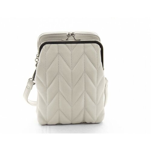 Сумка Gilda Tohetti, фактура термостежка, бежевый