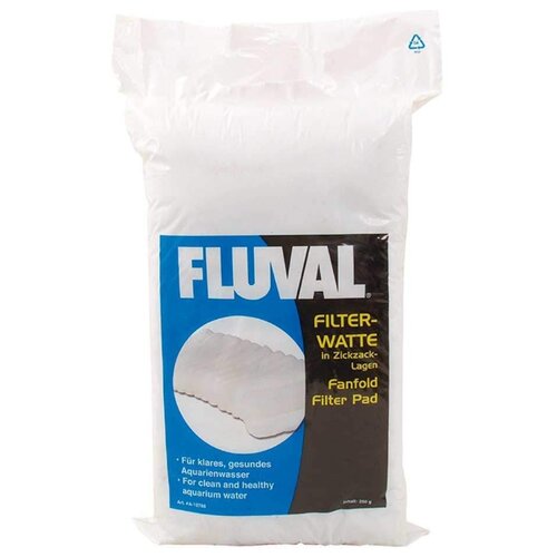 фото Наполнитель fluval filter-watte 250 г белый