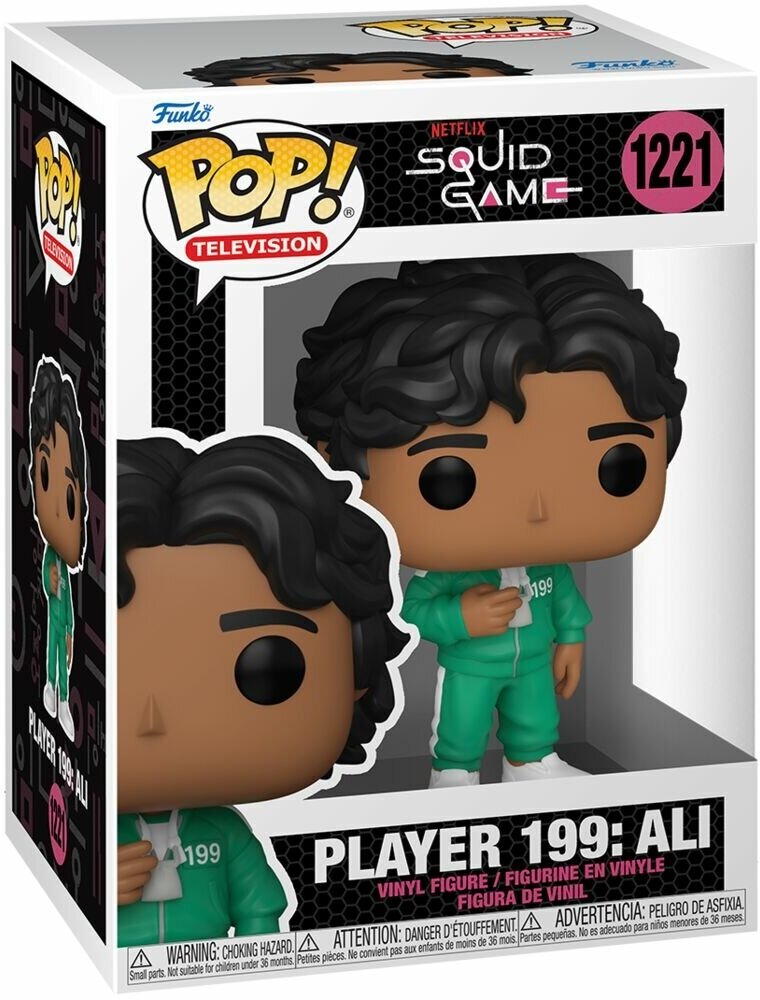 Фигурка Funko POP! "Игра в кальмара" Али (199) (Player 199 Ali) 64794