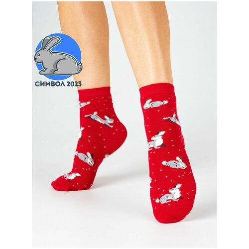 Носки Красная Ветка, размер 23-25, красный носки красная ветка размер 23 25 красный