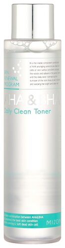 Mizon Тоник для лица Skin Renewal program AHA & BHA Daily Clean Toner