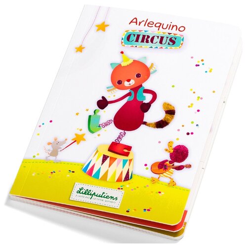 фото Lilliputiens Книжка-игрушка Цирк Арлекина