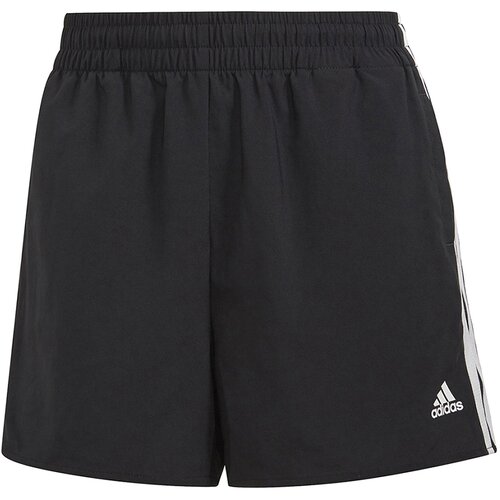 Шорты adidas Essentials Relaxed Woven 3-Stripes Shorts, размер S INT, черный, белый