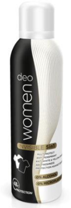 Dalli Deo Women 5 in 1 Invisible Дезодорант женский Невидимый 48ч 200 мл