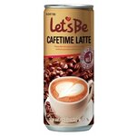 Кофейный напиток Lotte (Лотте) Let's Be Cafetime Latte (Кофетайм Латте) 0,240 л х 30 банок - изображение