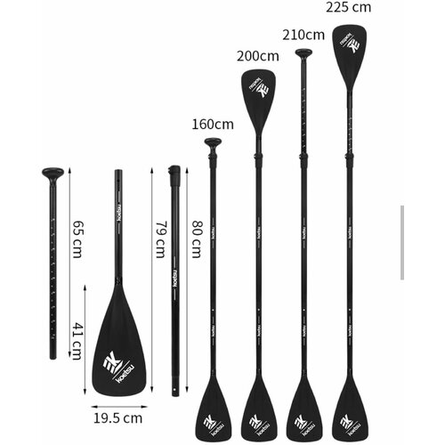 фото Весло для сапборда 2 в 1 koetsu