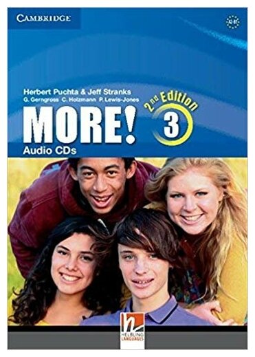 Книга More! Second Edition 3 Audio CDs (3) - фото №1